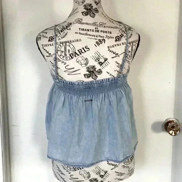 NWOT Hurley Denim  Top in Size Small - Picture 3 of 5